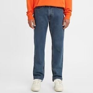 Levi’s 505 Men's Regular Fit Straight Leg Jeans 36W 30L